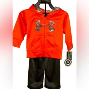 Under Armour All Season Kids Gear Camo Hoodie Set